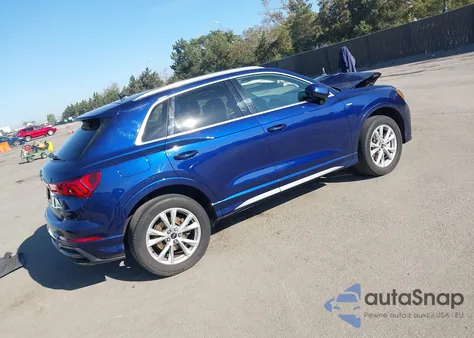 2022 Audi Q3 Premium 45 Tfsi S Line Quattro Tiptronic z USA, uszkodzony, nr VIN WA1DECF30N1146027